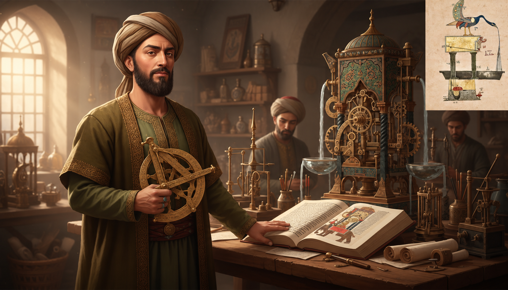 Al-Jazari (1136-1206): Bapa Robotik Terawal dari Dunia Islam