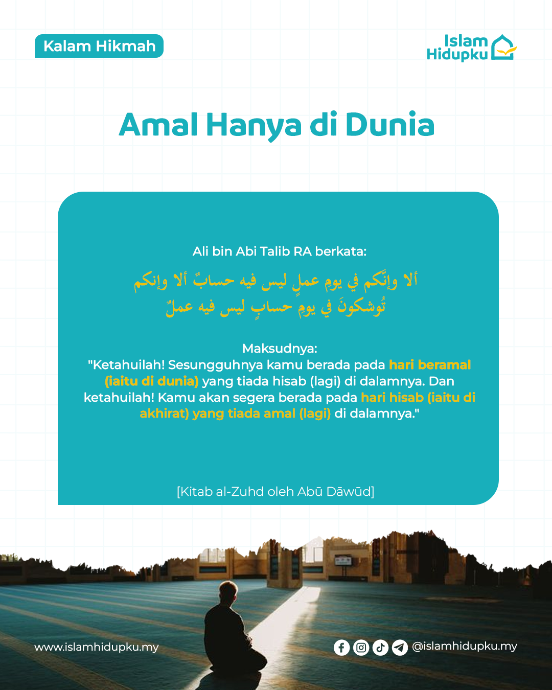 Amal Hanya di Dunia
